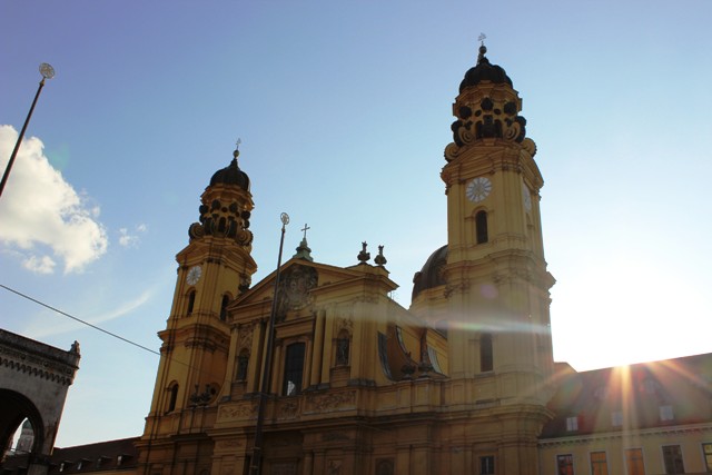 München mit Kirche