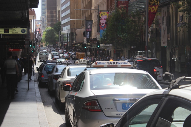 Taxis in Sydney