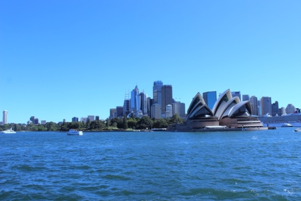 auf der Fähre vor Sydney