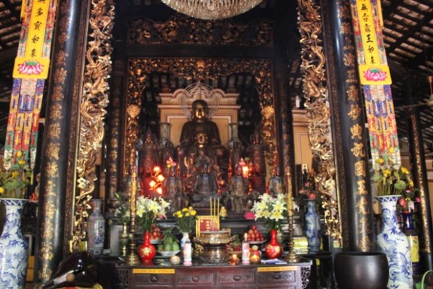 Tempel in Saigon