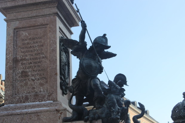 Mariensäule mit der Canon 600D fotografiert