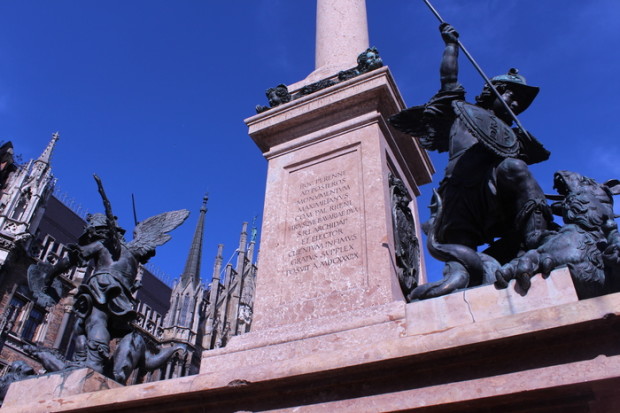 Mariensäule mit der Canon 700D fotografiert