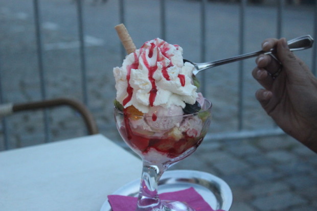 Eis essen