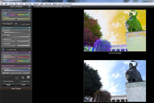Lightbox Free Image Editor im Test