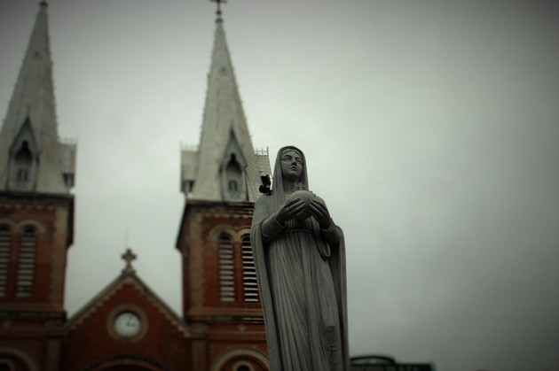 Maria Statue in Saigon