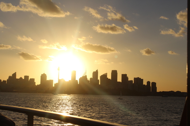 Sonnenuntergang Sydney 5JPG