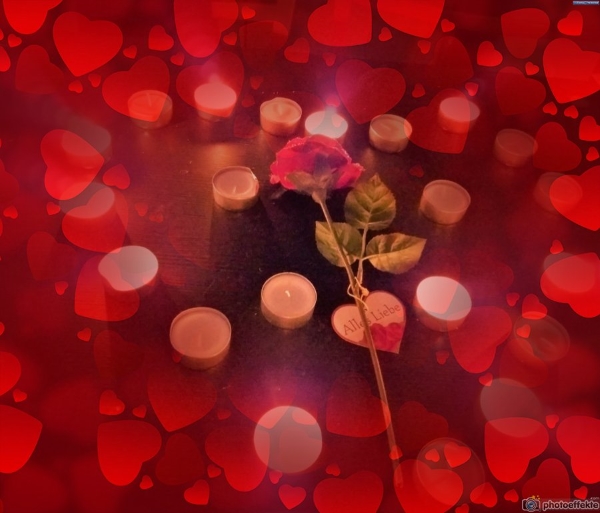 Liebesbotschaft photoeffekte.com