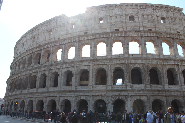 Kolosseum in Rom in seiner ganzen Pracht